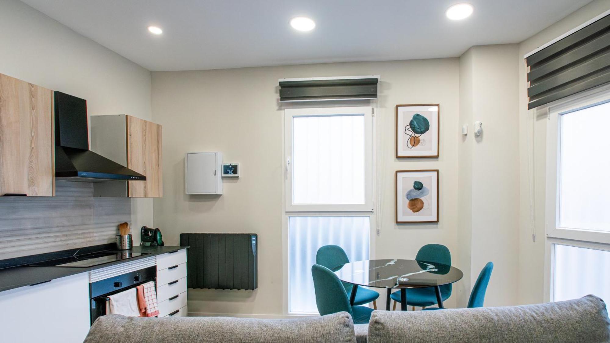 Madrid Confort Urbano 1 Dormitorio Ac Wifi Cocina Exteriör bild