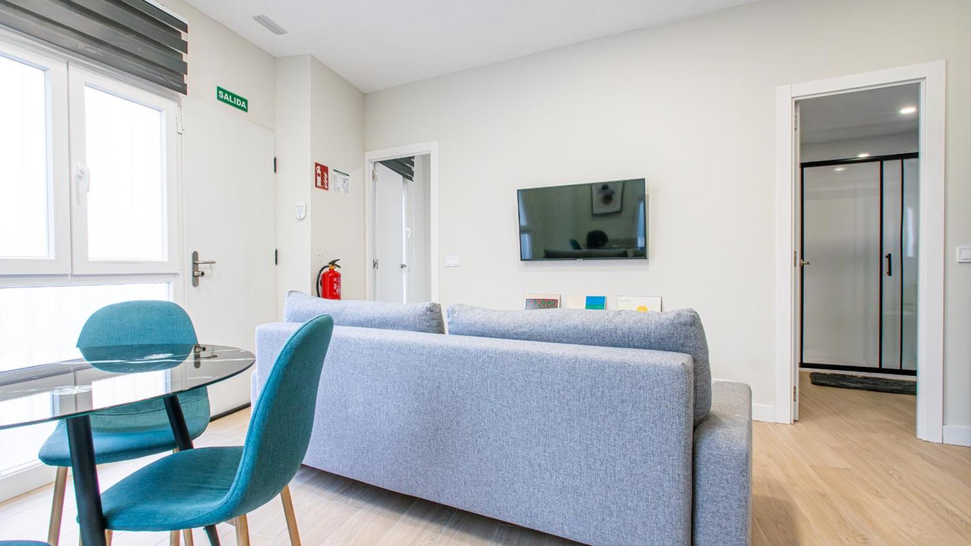 Madrid Confort Urbano 1 Dormitorio Ac Wifi Cocina Exteriör bild